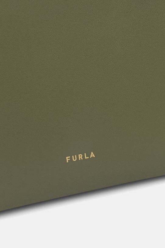 Furla torebka shopper damska skórzana Divide It M Tote zielony WB02037.BX3104.4555S