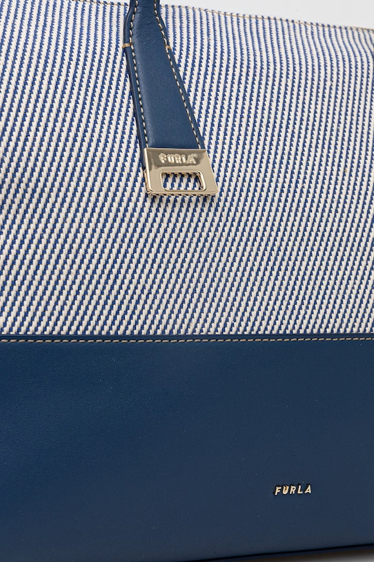 Furla torebka shopper damska Olivia L Tote WB01940.BX4421.4296S niebieski