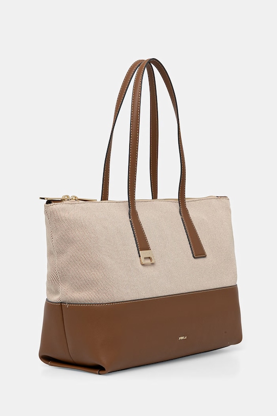 Furla torebka tote damska Olivia L Tote WB01940.BX3542.TCO00 beżowy SS26