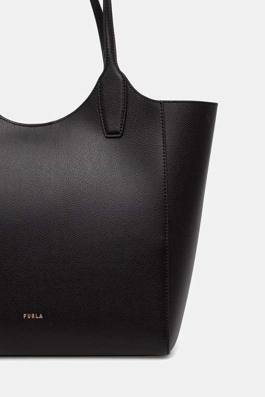 Akcesoria Furla torebka shopper damska skórzana Lea M Tote WB01941.ARE000.O6000 czarny