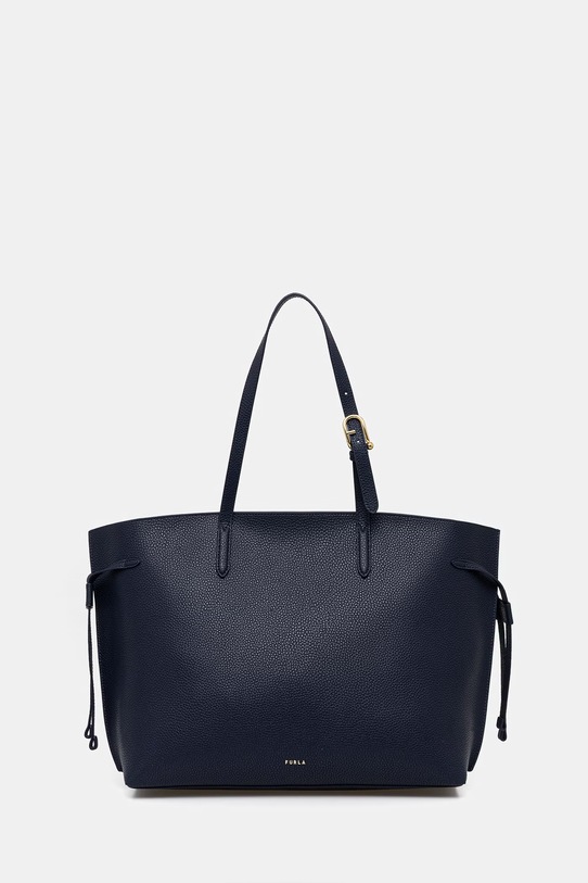 Furla torebka shopper damska skórzana Ava L Tote granatowy WB02059.BX4329.4858S