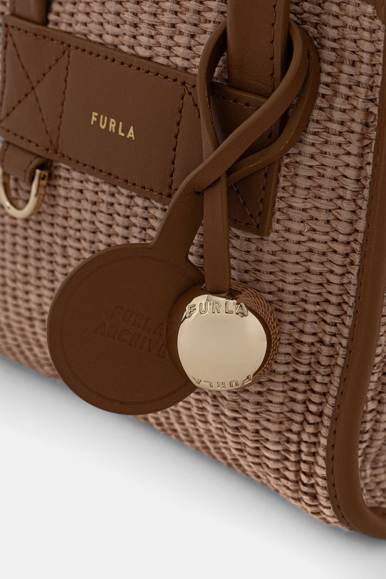 Furla geantă crossbody pentru femei împletită Divide It Mini Tote bej WB02068.BX4493.4935S