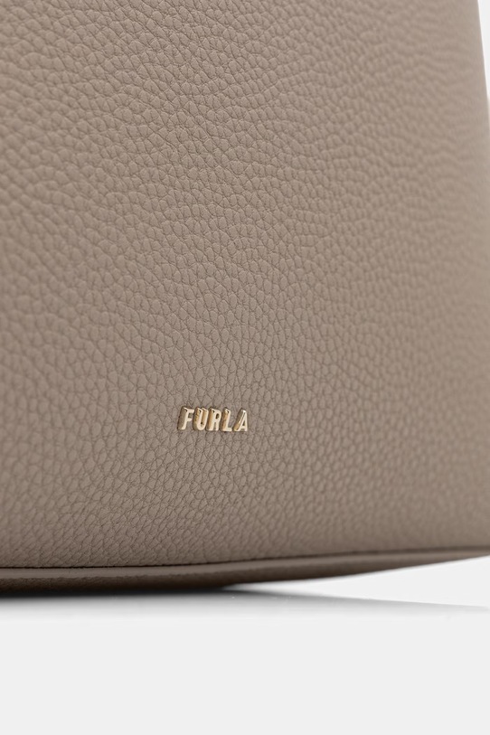 Furla torebka shopper damska skórzana Ava M Tote beżowy WB02069.BX4329.4621S