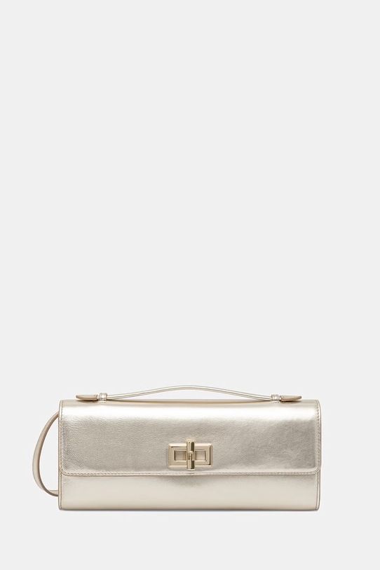 Furla torebka damska skórzana Clara Crossbody Clutch złoty WE00841.BX3973.CGD00