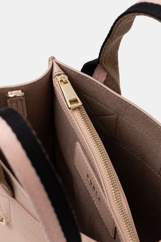 Furla torebka crossbody damska skórzana Divide It Mini Tote WB02068.BX4467.4810S różowy