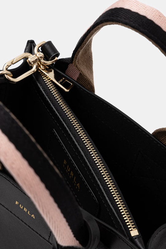 Furla torebka crossbody damska skórzana Divide It Mini Tote WB02068.BX4467.TON00 czarny