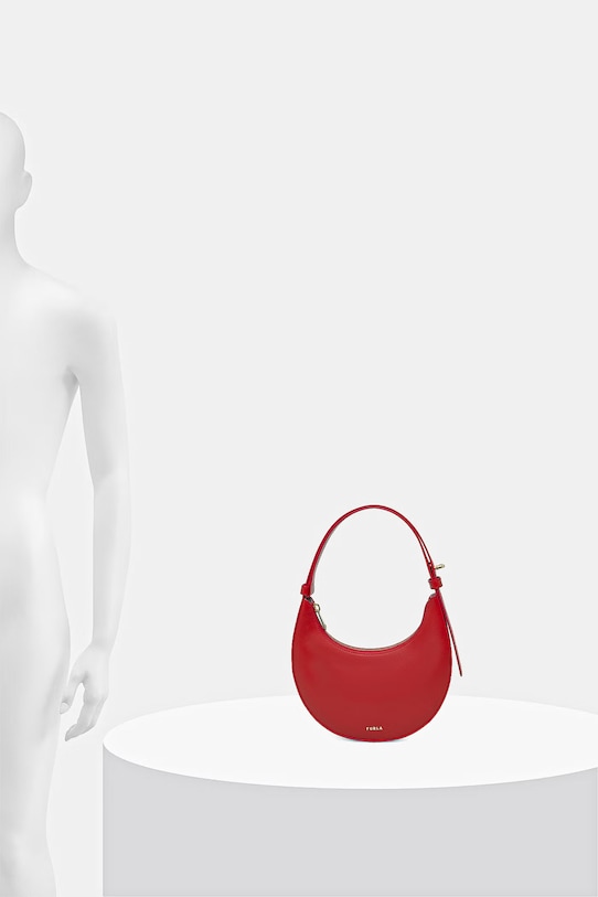 Furla μικρή γυναικεία δερμάτινη τσάντα Deliza Mini Shoulder Bag WE00649.AX0733.4484S