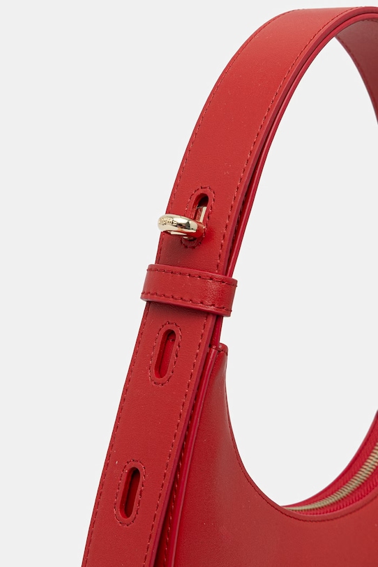 Furla μικρή γυναικεία δερμάτινη τσάντα Deliza Mini Shoulder Bag κόκκινο WE00649.AX0733.4484S