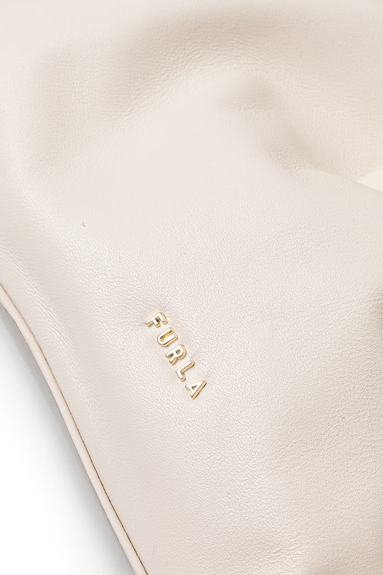 Furla torebka crossbody damska skórzana Delia Mini Shoulder beżowy WE00837.BX2269.PNN00