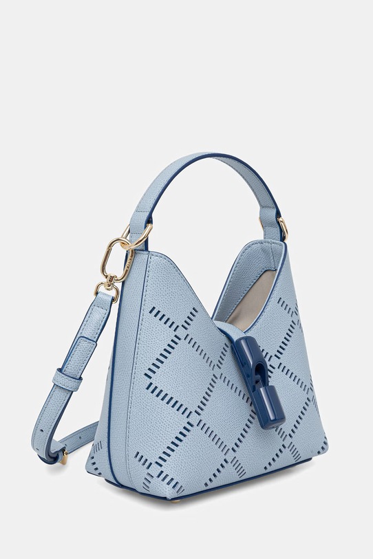 Furla torebka damska skórzana Iride Mini Hobo WE00876.BX4424.4785S niebieski SS26