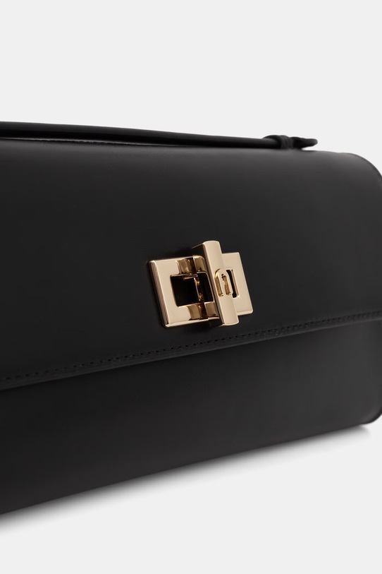 Furla kopertówka damska skórzana Clara Crossbody Clutch czarny WE00841.AX0733.O6000