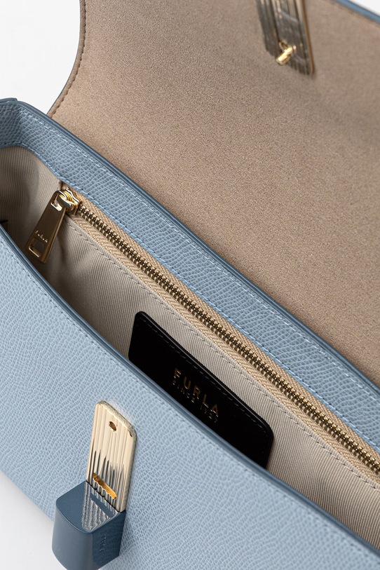 Furla torebka crossbody damska skórzana Iride S Crossbody WB01826.ARE000.CDZ00 niebieski