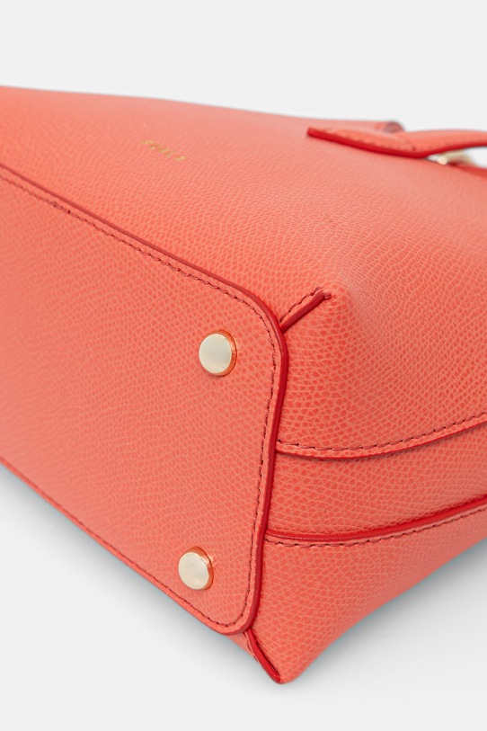 Furla torebka damska skórzana Iride Mini Hobo pomarańczowy WE00876.ARE000.4477S