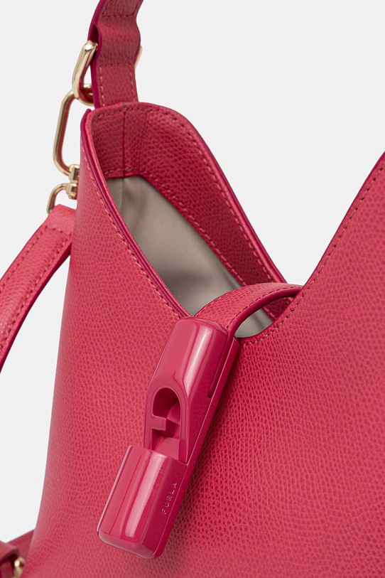 Furla torebka damska skórzana Iride Mini Hobo różowy WE00876.ARE000.4485S