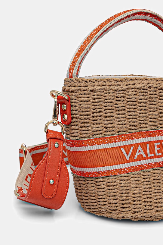 Valentino Bags torebka koszyk damska BOHO VBGA0L36 beżowy SS26