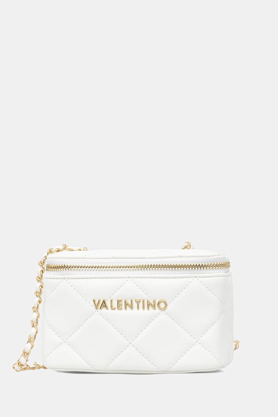 Valentino Bags kufríková kabelka dámska z imitácie kože OCARINA biela VBS3KK42R