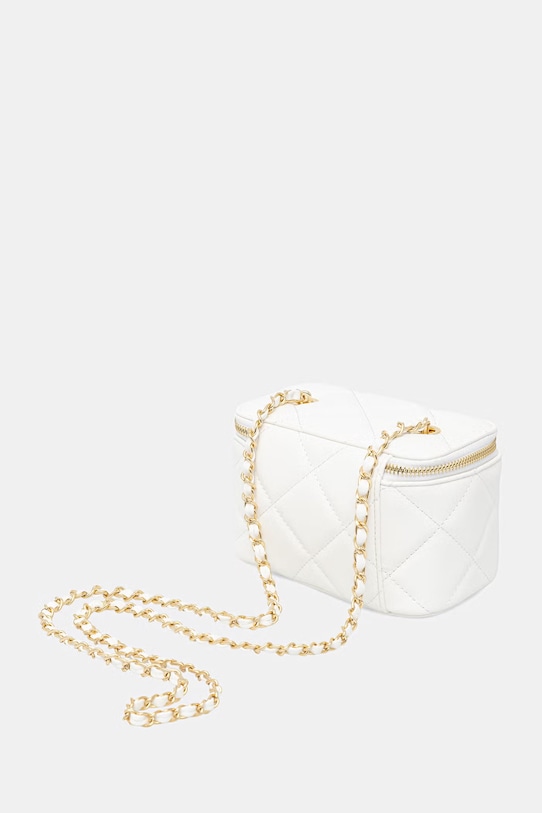 Doplnky Valentino Bags kufríková kabelka dámska z imitácie kože OCARINA VBS3KK42R biela