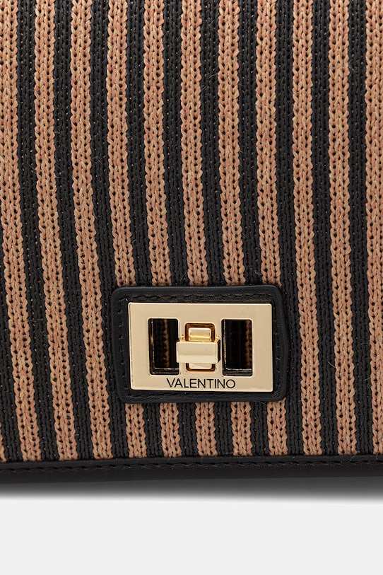 Valentino Bags crossbody kabelka dámska pletená SELENE hnedá VBS9PU09