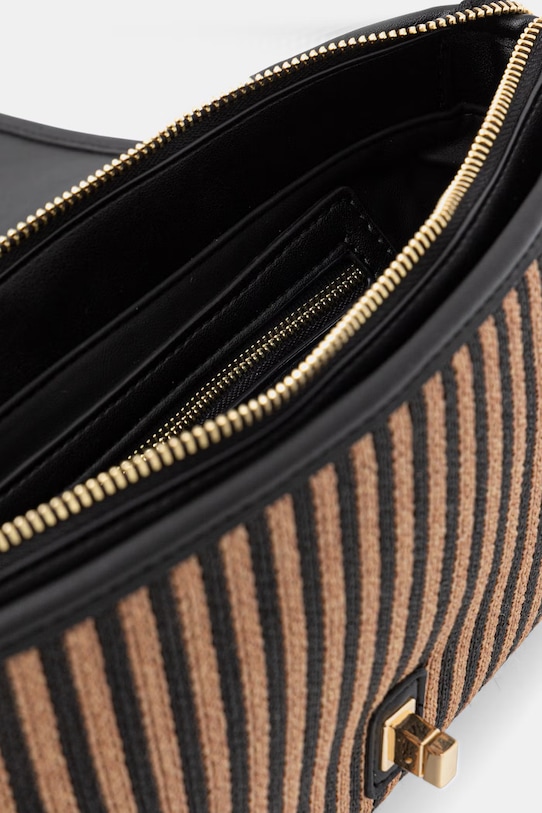 Valentino Bags crossbody kabelka dámska pletená SELENE VBS9PU09 hnedá