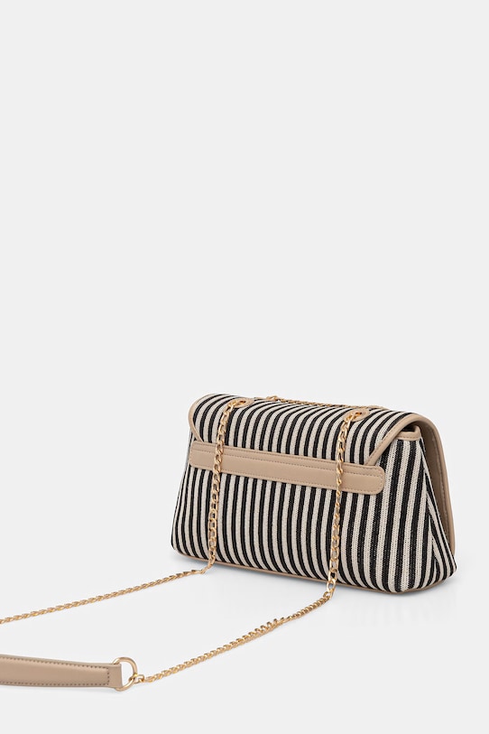 Doplnky Valentino Bags crossbody kabelka dámska pletená SELENE VBS9PU09 čierna