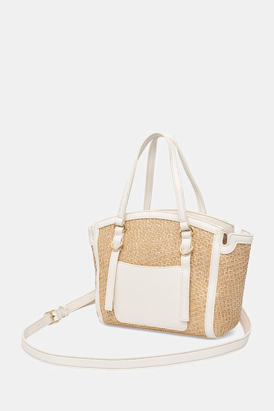 Akcesoria Valentino Bags torebka crossbody damska DEMETRA VBS9R904 beżowy