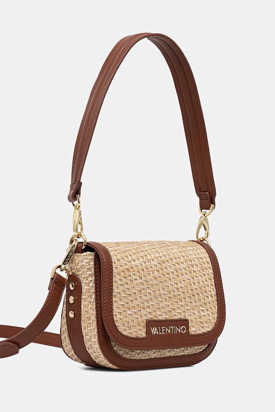 Valentino Bags torebka crossbody damska DEMETRA VBS9R909 beżowy SS26
