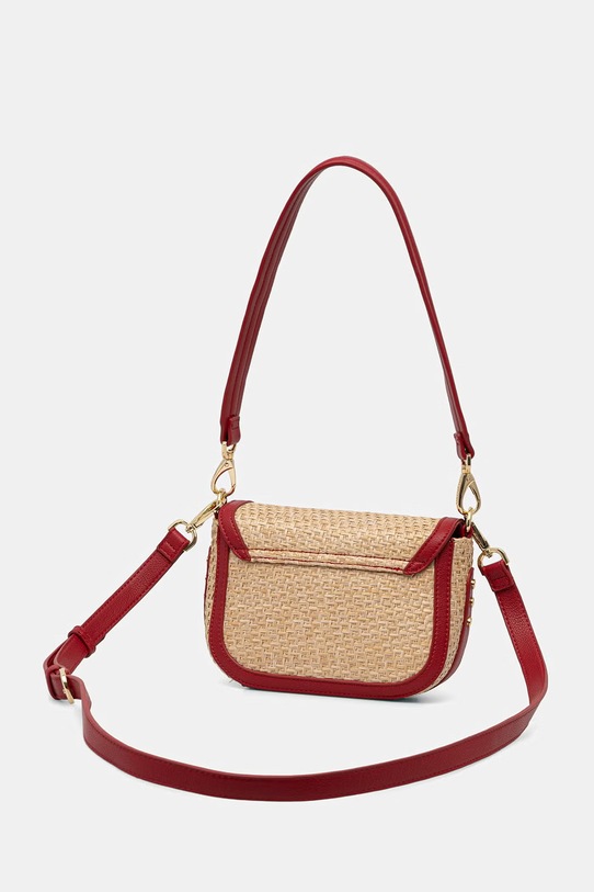 Akcesoria Valentino Bags torebka crossbody damska DEMETRA VBS9R909 beżowy