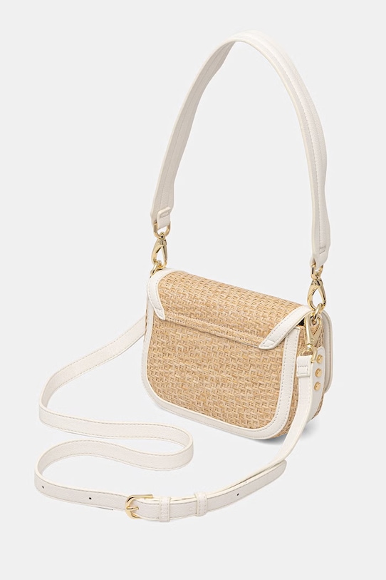 Akcesoria Valentino Bags torebka crossbody damska DEMETRA VBS9R909 beżowy