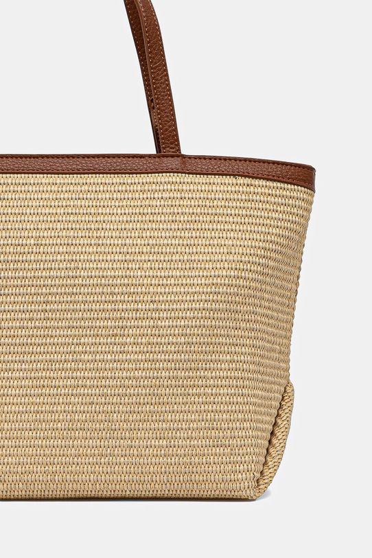 Akcesoria Valentino Bags torebka damska pleciona MAIAM VBS9TE01PAG beżowy