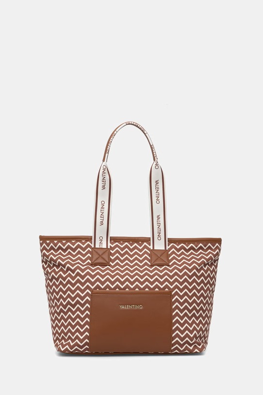 Valentino Bags torebka shopper damska ARMONIA brązowy VBS9U201