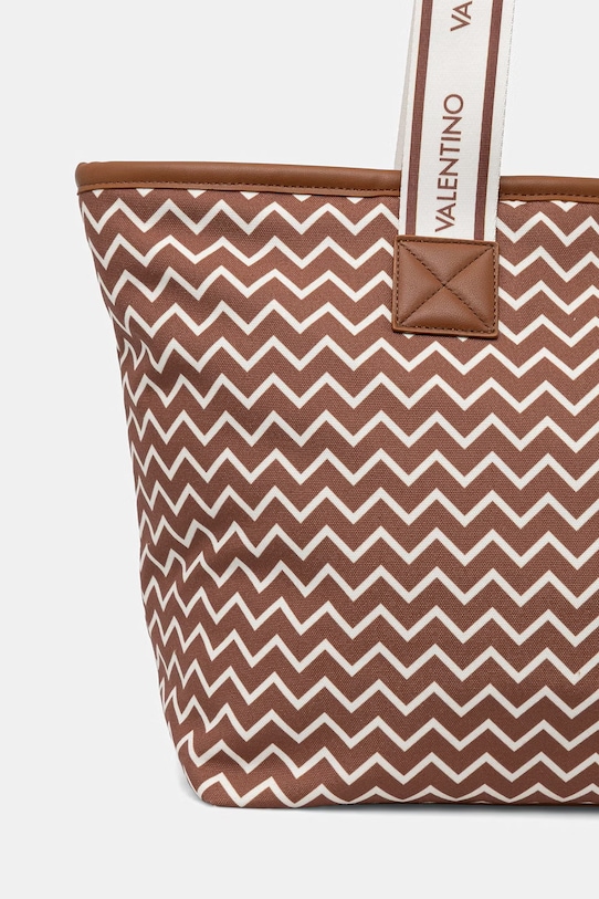 Akcesoria Valentino Bags torebka shopper damska ARMONIA VBS9U201 brązowy