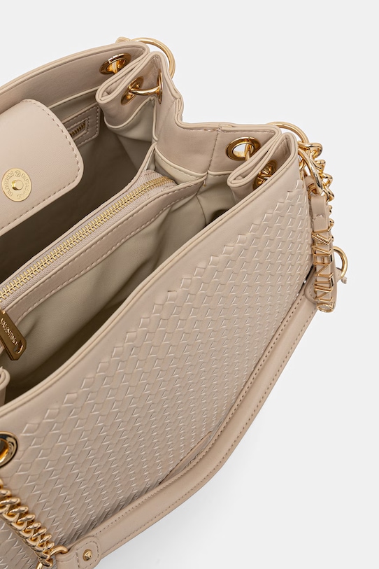 Valentino Bags torebka damska z imitacji skóry GEA VBS9UC02 beżowy