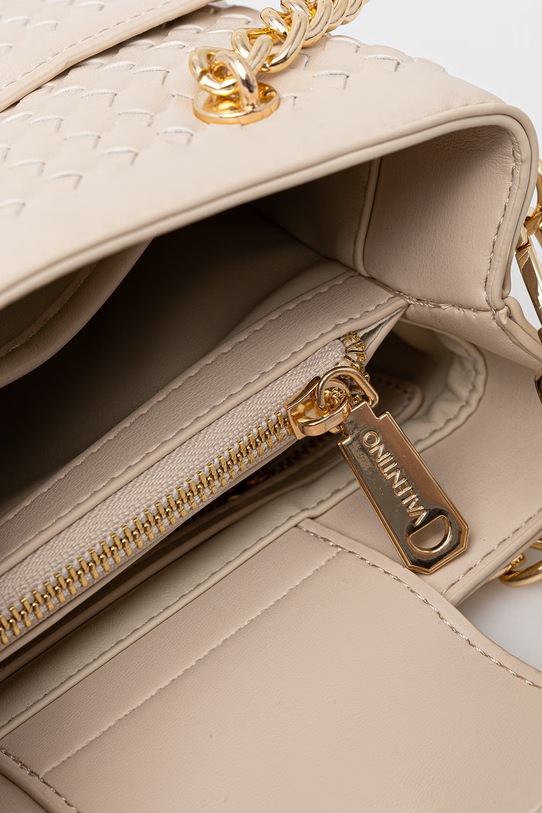 Valentino Bags torebka damska z imitacji skóry GEA VBS9UC06 beżowy