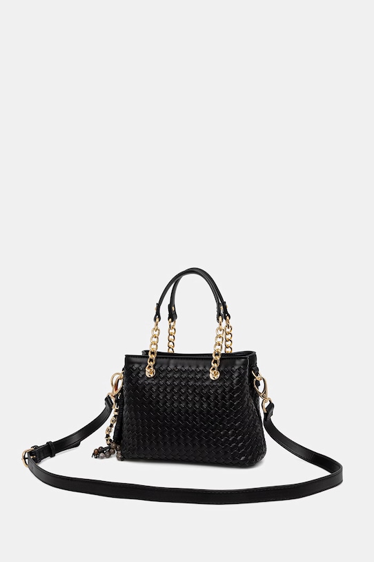 Akcesoria Valentino Bags torebka damska z imitacji skóry GEA VBS9UC06 czarny