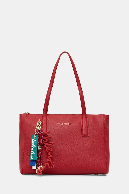 Valentino Bags torebka shopper damska z imitacji skóry RYTA RE czerwony VBS9UI01