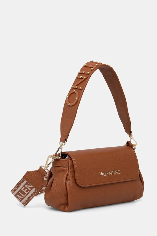 Valentino Bags listonoszka damska z imitacji skóry DEA RE VBS9UM09 brązowy SS26