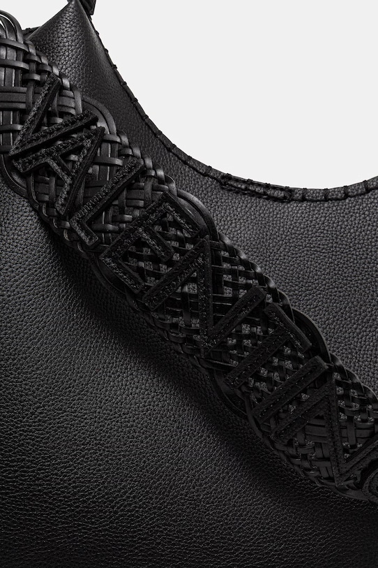 Valentino Bags torebka shopper damska z imitacji skóry ALEKSANDRA czarny VBS9W901