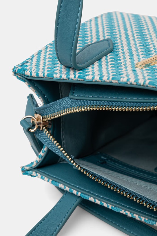 Valentino Bags torebka crossbody damska DIVINA SUMMER VBS9XI15S niebieski