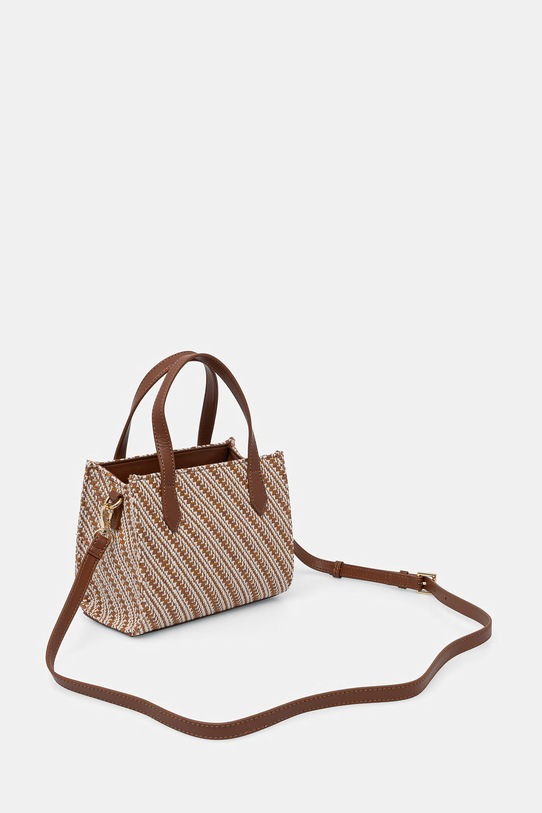 Akcesoria Valentino Bags torebka crossbody damska DIVINA SUMMER VBS9XI15S brązowy