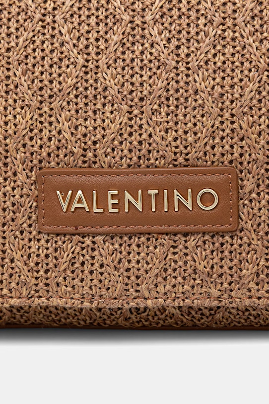 Valentino Bags crossbody kabelka dámská z pletenky OCARINA SUMMER hnědá VBS9XL02PAG