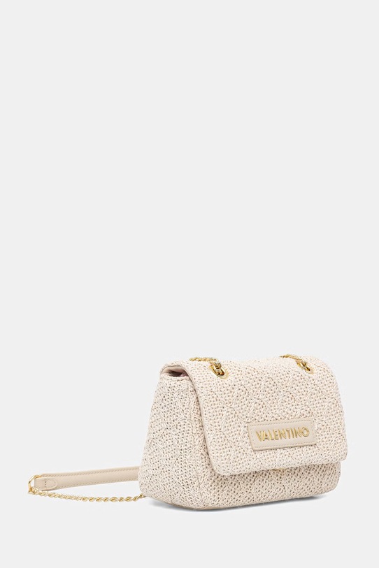 Valentino Bags crossbody kabelka dámská z pletenky OCARINA SUMMER VBS9XL05PAG béžová SS26