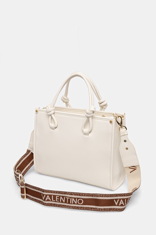 Akcesoria Valentino Bags torebka crossbody damska z imitacji skóry AELLA VBS9ZW04 beżowy