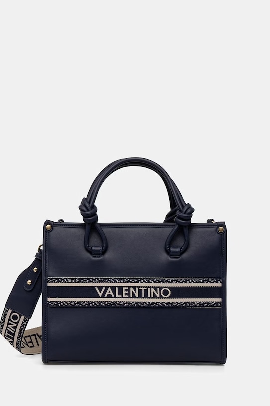 Valentino Bags torebka crossbody damska z imitacji skóry AELLA granatowy VBS9ZW04