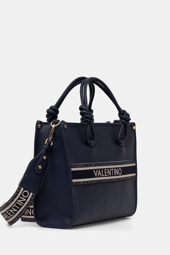 Valentino Bags torebka crossbody damska z imitacji skóry AELLA VBS9ZW04 granatowy SS26
