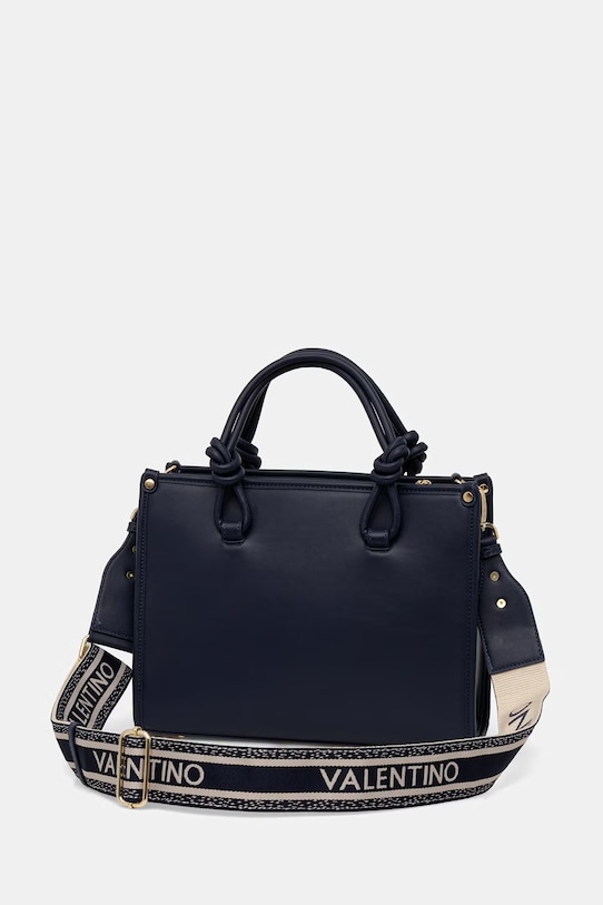 Akcesoria Valentino Bags torebka crossbody damska z imitacji skóry AELLA VBS9ZW04 granatowy