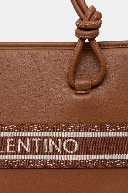 Valentino Bags torebka crossbody damska z imitacji skóry AELLA brązowy VBS9ZW04
