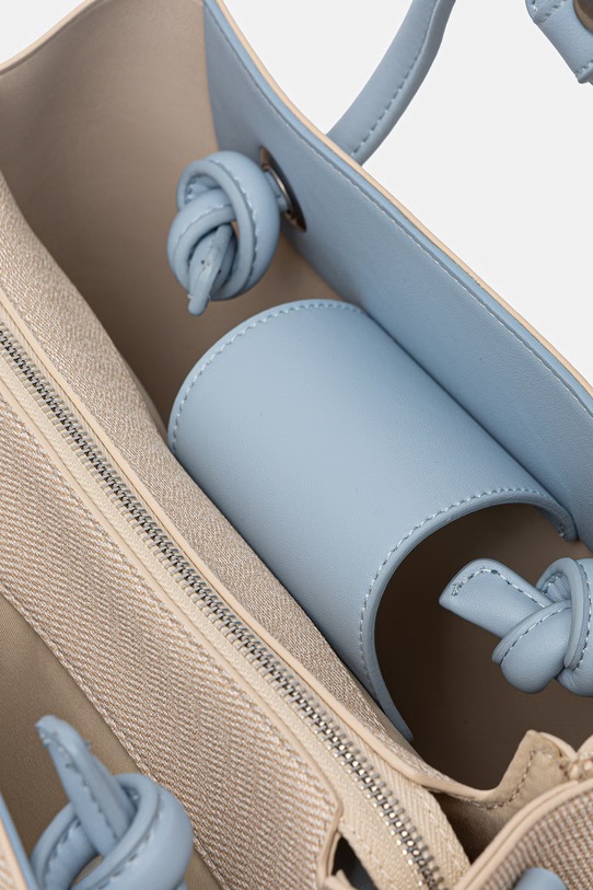 Valentino Bags torebka crossbody damska ALEXIA SUMMER VBSA0D02 beżowy