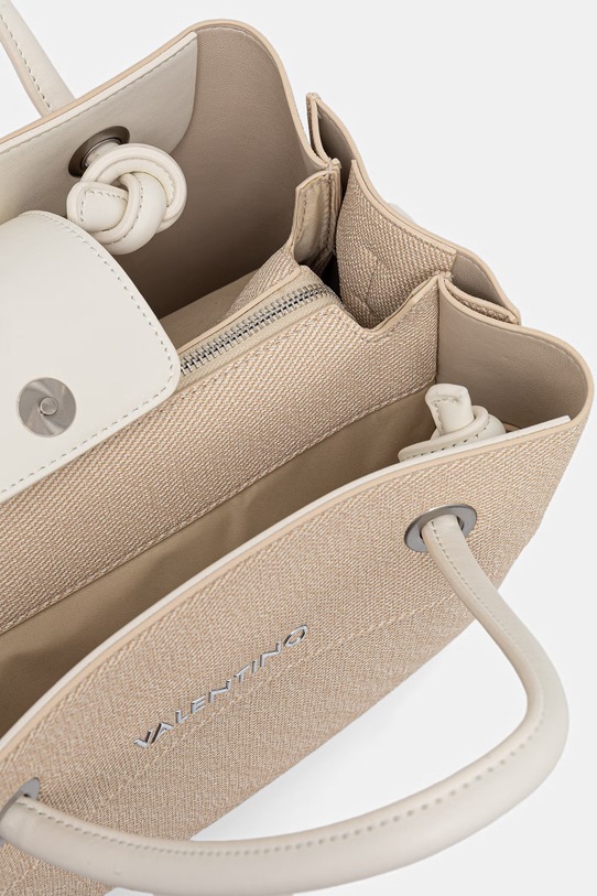 Valentino Bags torebka crossbody damska ALEXIA SUMMER VBSA0D02 beżowy