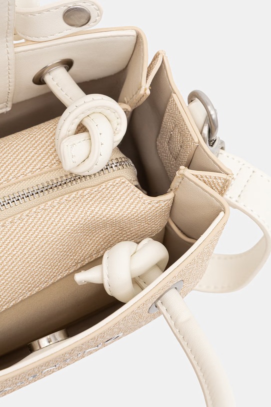 Valentino Bags torebka crossbody damska ALEXIA SUMMER VBSA0D05 beżowy