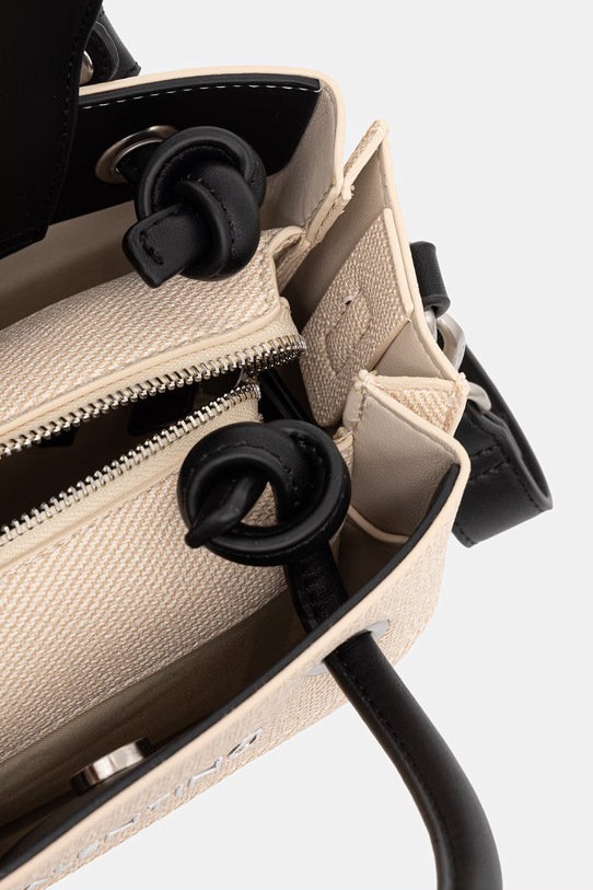 Valentino Bags torebka crossbody damska ALEXIA SUMMER VBSA0D05 beżowy